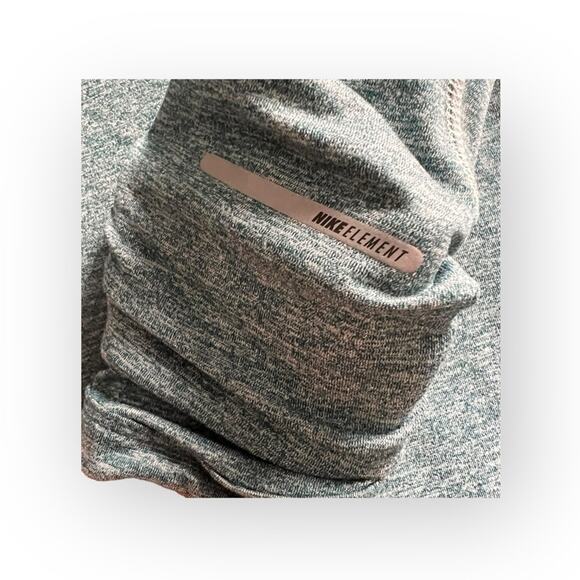 Nike Element DriFit Running Womens Small 3/4 zip up Pullover in Teal - Picture 8 of 12